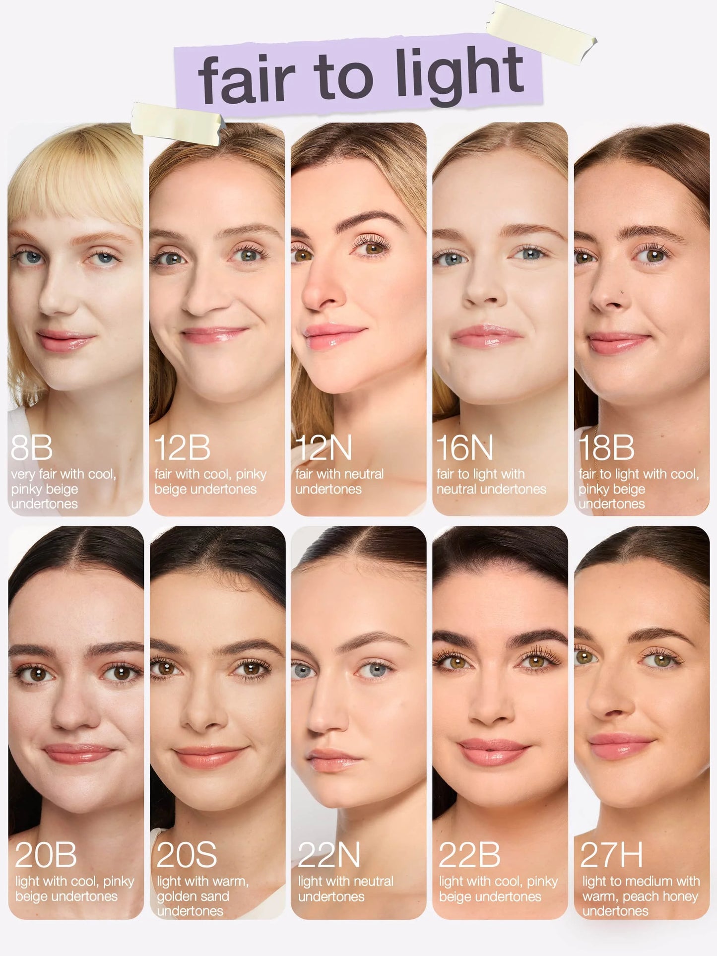 travel-size face tape™ foundation