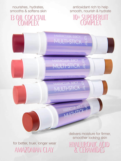 maracuja juicy blush & bronzer multi-stick + brush