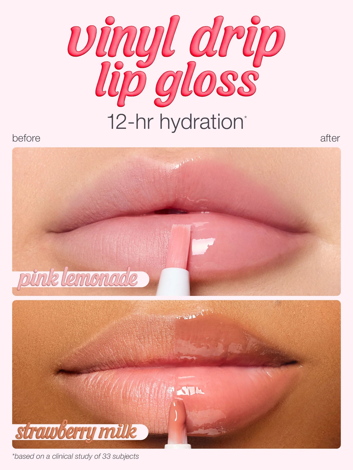 vinyl drip lip gloss & plump liner + FREE mystery charms