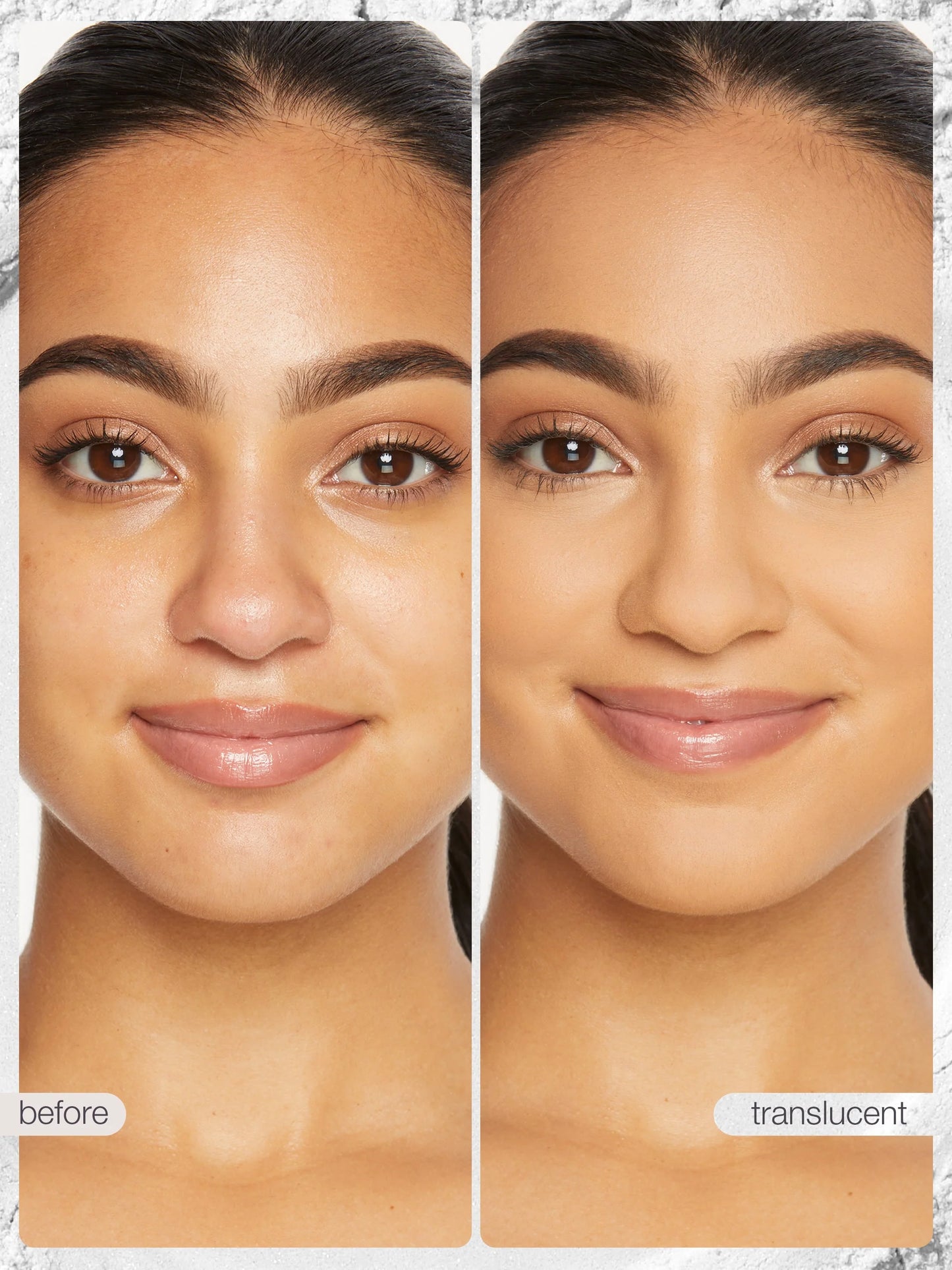 creaseless setting & brightening powder