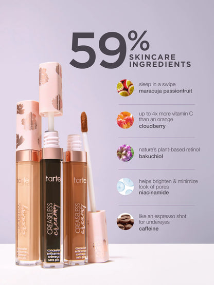creaseless creamy full-coverage concealer