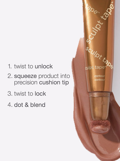 sculpt tape & brush duo