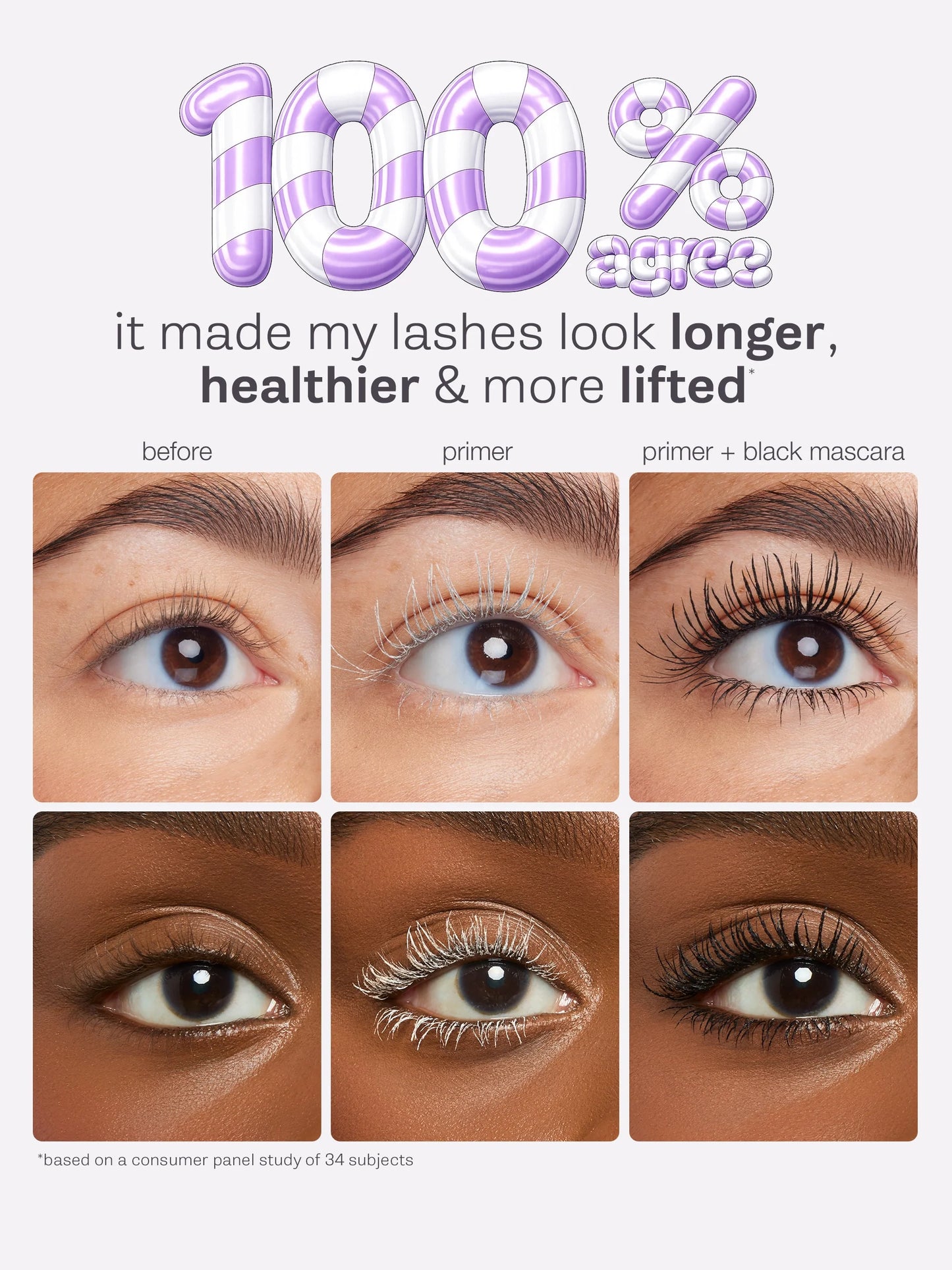 travel-size tartelette™ tubing lash primer