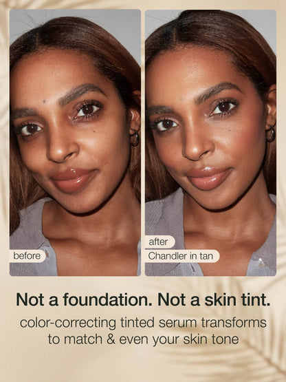 CC color-correcting tinted serum