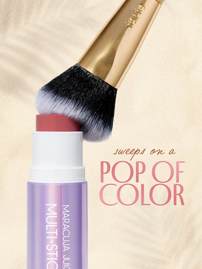 double-ended blush & bronzer brush