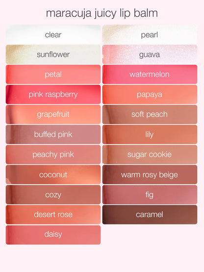 maracuja juicy lip balm gloss