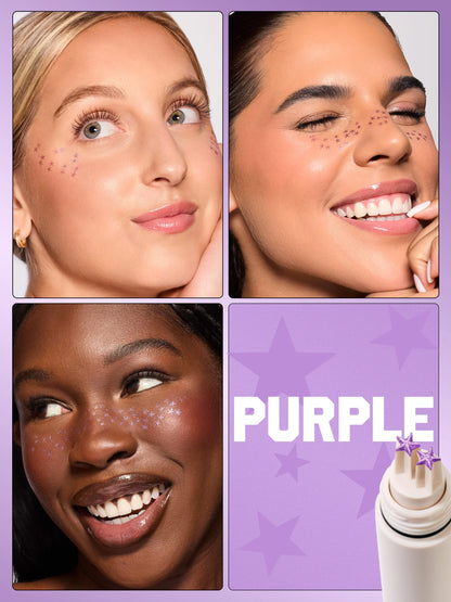go with the faux freckle stamp in starstruck