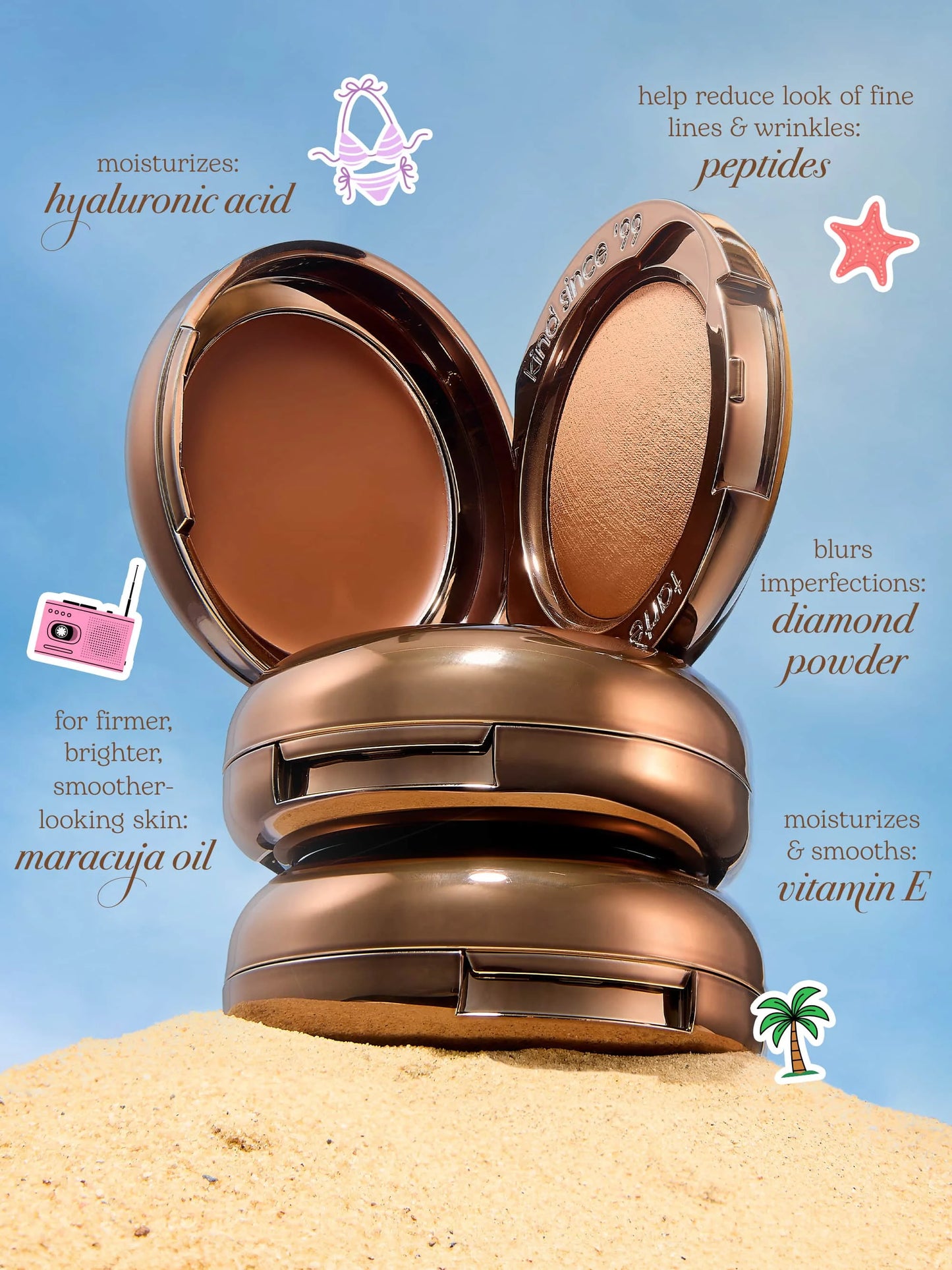 macaron sculpt & bronze duo