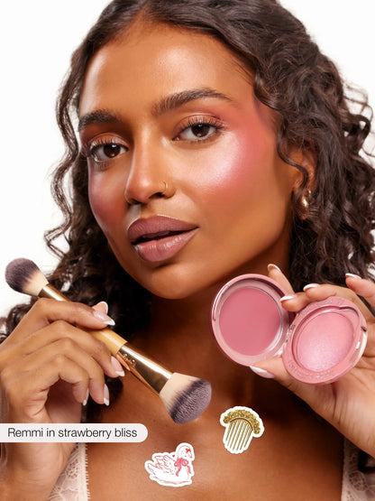 macaron blush & glow™ duo + brush