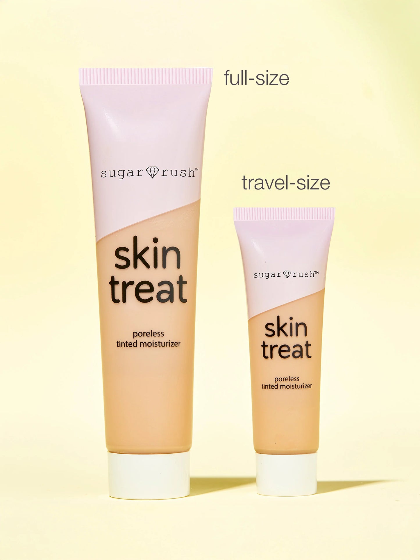 travel-size skin treat poreless tinted moisturizer SPF 20