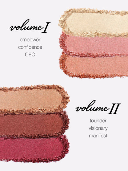 @itsmaureenkelly highlight reel cheek wardrobe + brush bundle
