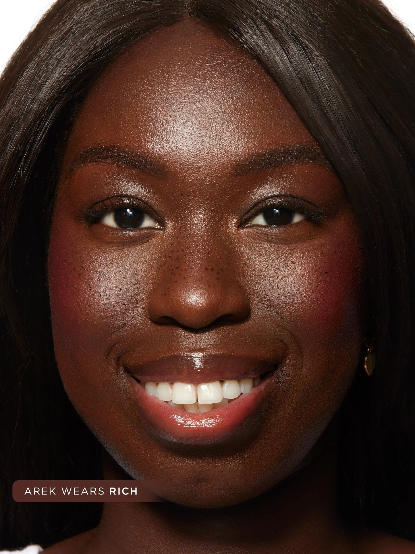 go with the faux freckle stamp