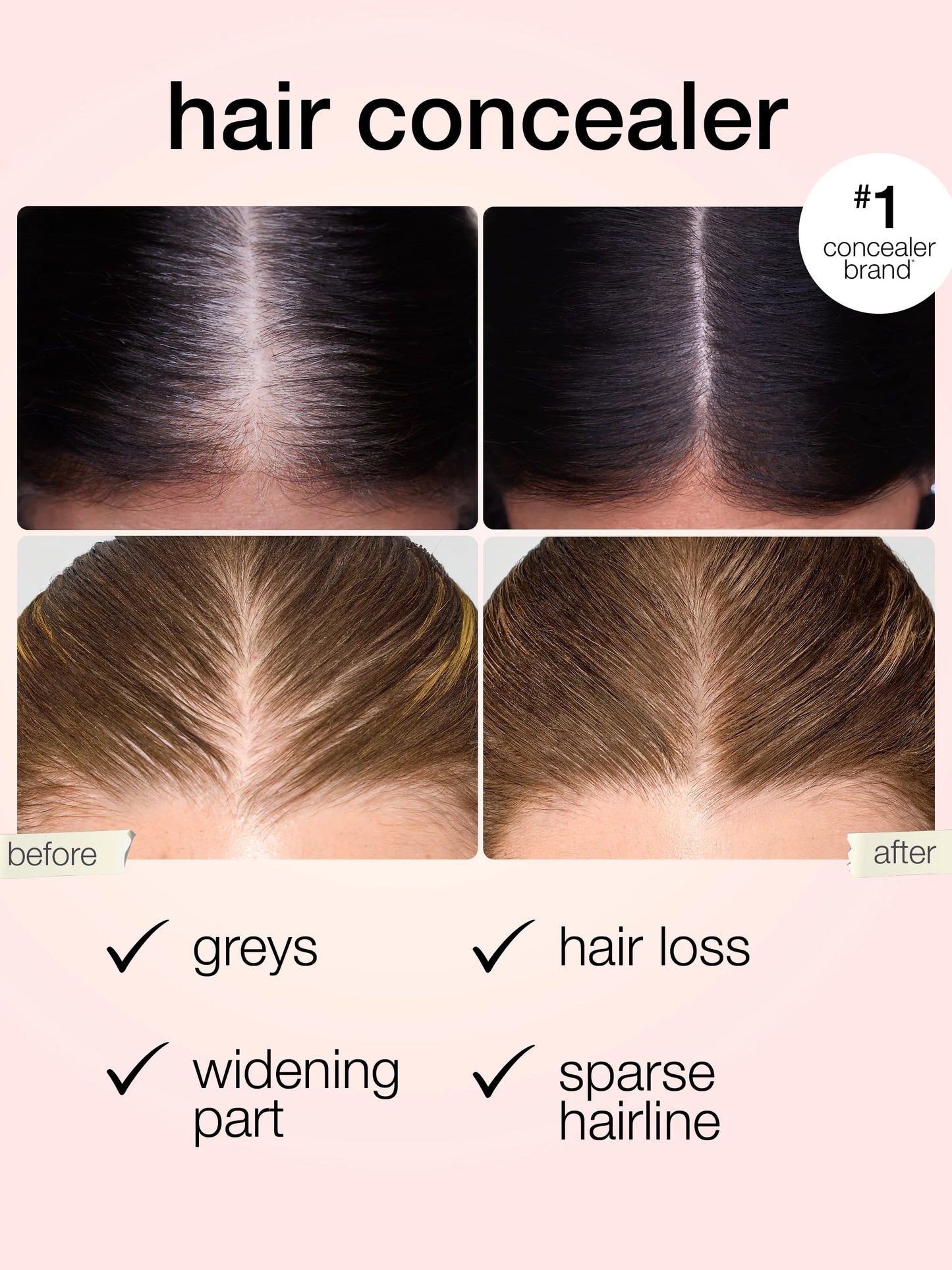 shape tape™ dab & go hair concealer