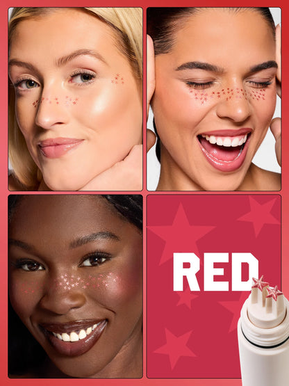 go with the faux freckle stamp in starstruck