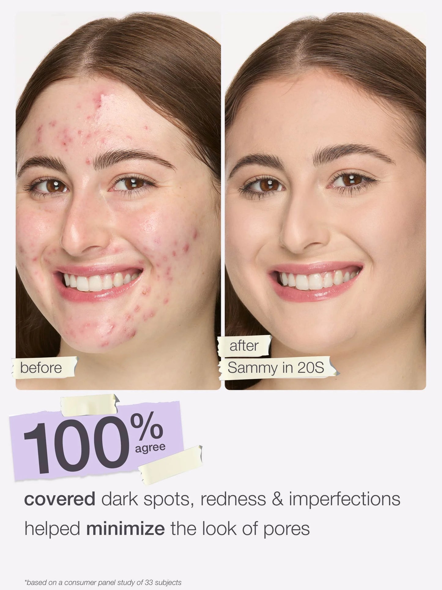 travel-size face tape™ foundation