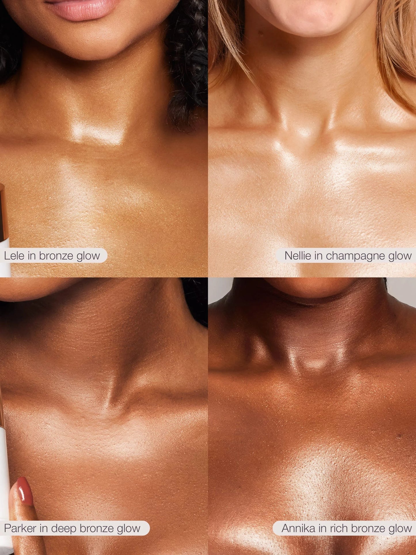 key largo GLOW body stick & smoothing body brush duo