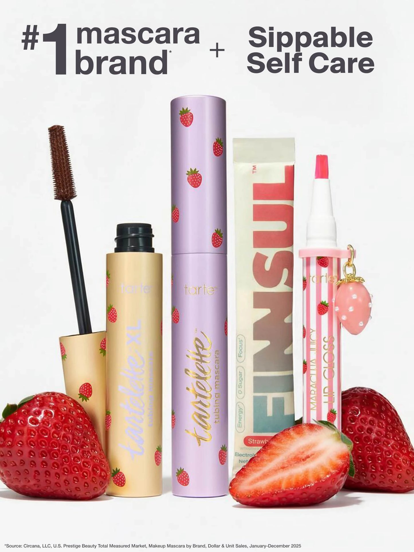 tarte x FINNSUL flutter & focus tubing mascara set