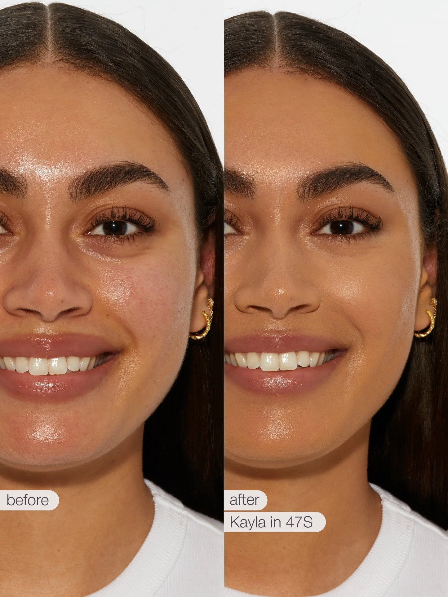 creaseless creamy full-coverage concealer
