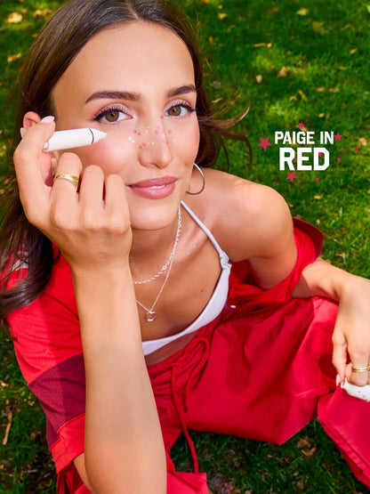 go with the faux freckle stamp in starstruck