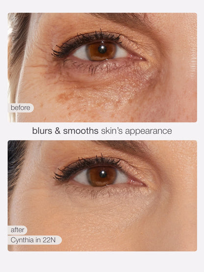 creaseless creamy full-coverage concealer