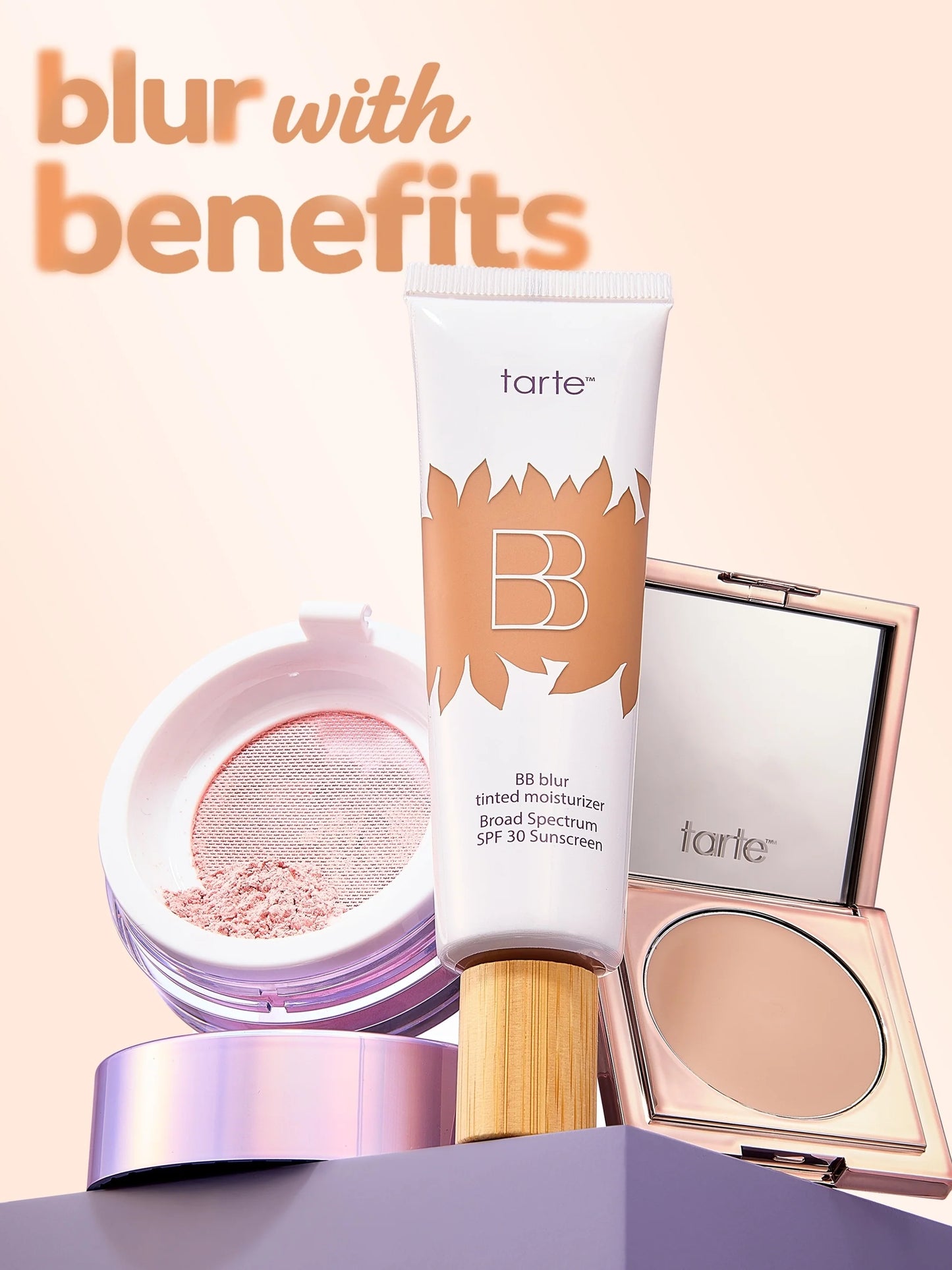 travel-size BB blur tinted moisturizer SPF 30